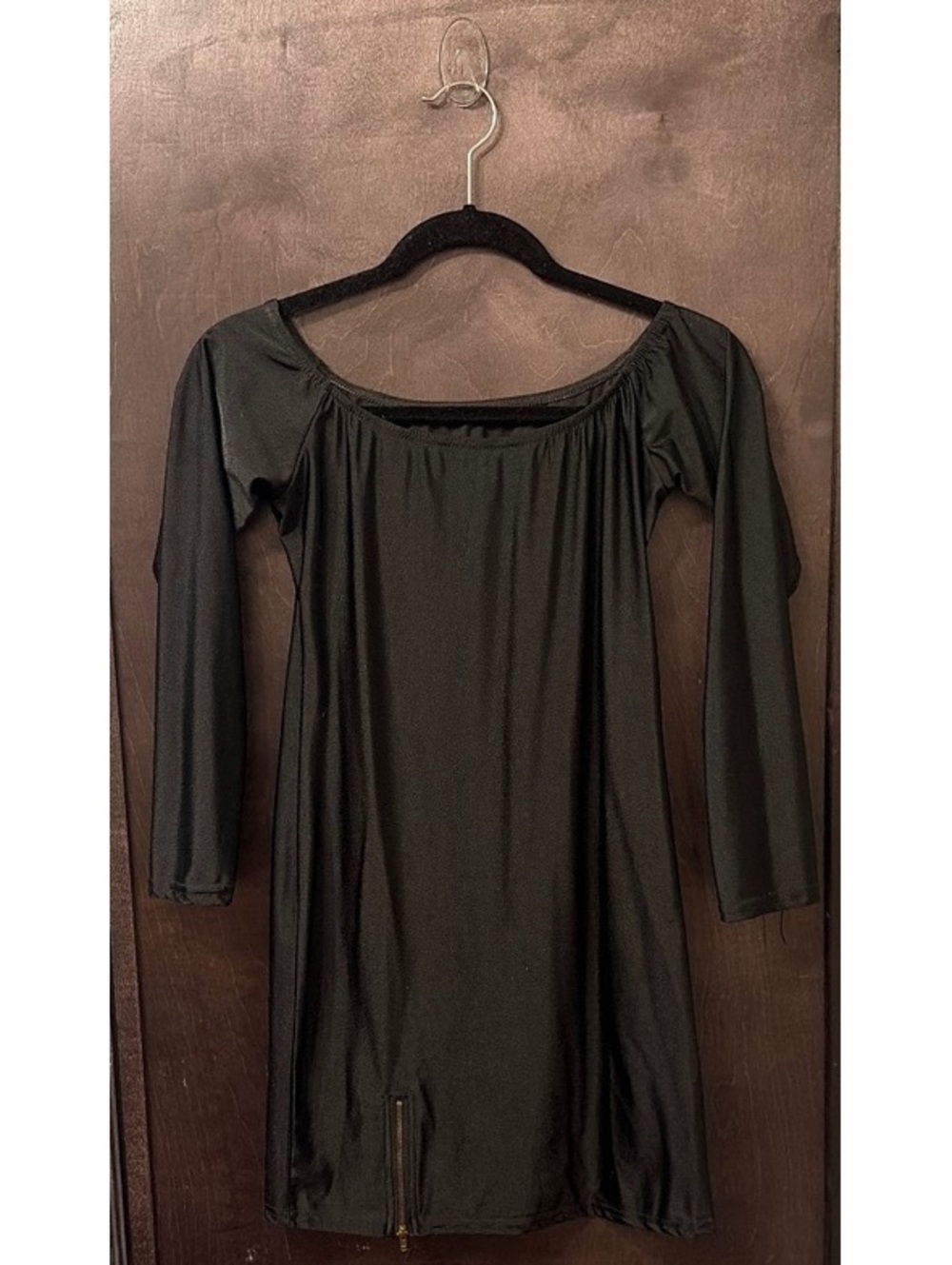Black Long Sleeve Bodycon Dress Size Small